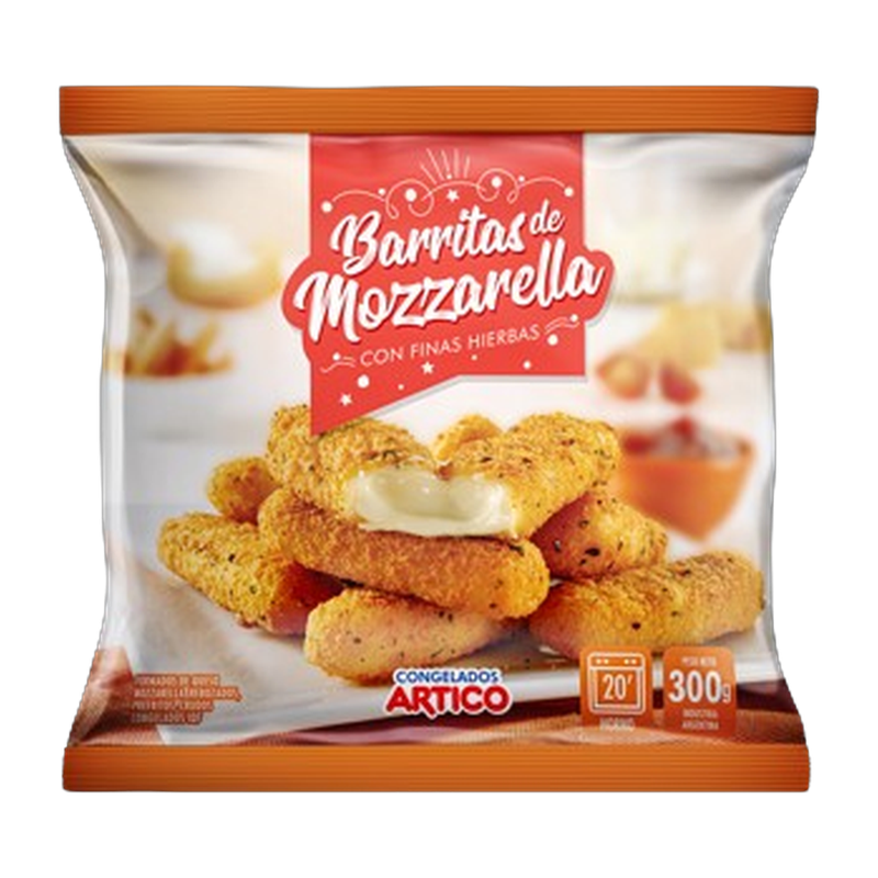 Barritas De Mozzarella ÁRTICO 300g