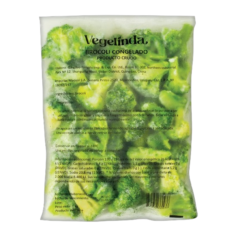Brócoli VEGELINDA 1kg