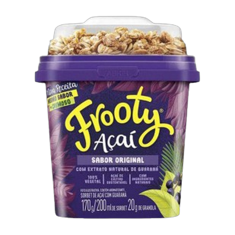 Helado Açaí FROOTY Con Granola 200ml