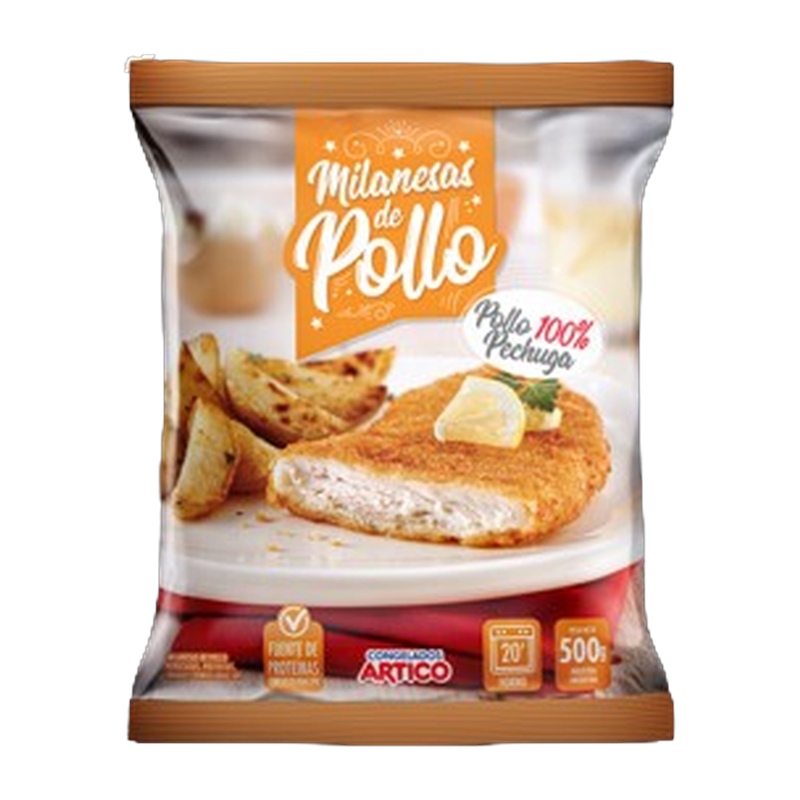 Milanesa De Pollo ÁRTICO 500g