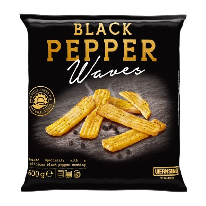 Papas Waves Condimentadas WERNSING 600g